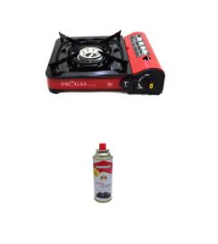 Progas Kompor Portable plus Supercook Gas kaleng